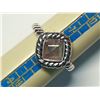 Image 1 : 41) STERLING SILVER LABRADORITE RING