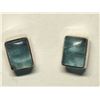 Image 1 : 58) STERLING SILVER GEMSTONE EARRINGS