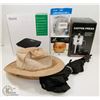 Image 1 : BOX INCL COFFEE PRESS, OIL DIFFUSER, SUN HAT,