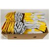 Image 1 : YELLOW LINED WORK GLOVES 30 PR