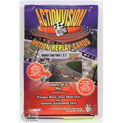 ACTION VISION NASCAR MOTION REPLAY CARDS CASE