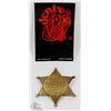 NEW METAL REPLICA GRAND COUNTY SHERIFF BADGE