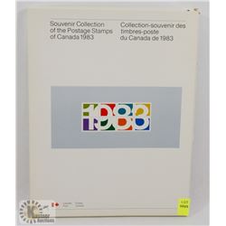 1983 CANADIAN SOUVENIR COLLECTION OF POSTAGE STAMP