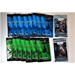 10)  LOT OF 16 SEALED  PACKAGES OF STAR WARS