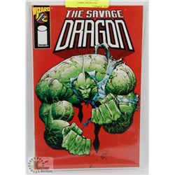 WIZARD 1 OF 2  THE SAVAGE DRAGON COMIC WITH COA