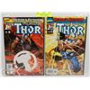 Image 1 : SET OF 2 HEROES RETURN THE MIGHTY THOR #1 STANDARD