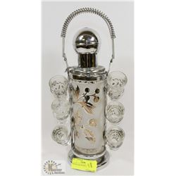 VINTAGE LIQUOR DECANTER SET