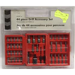 44 PIECE DRILL ACCESSORY SET