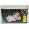 Image 1 : VINTAGE SILVER PLATED TOAST