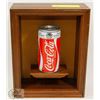 Image 1 : VINTAGE FRAMED COCA-COLA