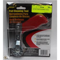 LOT OF 2 PAD CLEANING TOOLS