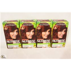 BAG OF ASSORTED GARNIER HAIR DYE