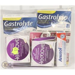 BAG OF HEMORRHOID TREATMENTS