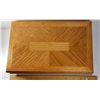 Image 2 : 10)  INLAID WOODEN JEWELRY BOX AND