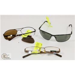 TWO PAIRS OF EDDIE BAUER SUNGLASSES SOLD WITH