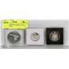 LOT OF 4 CANADA  COINS, 1967 $1, 1984 QUARTER,