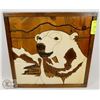 Image 1 : HAND CARVED WOODEN BEAR