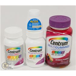 BAG OF ASSORTED SUPPLEMENTS