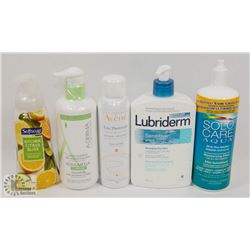 BAG OF SOAP, LOTION, AND MORE