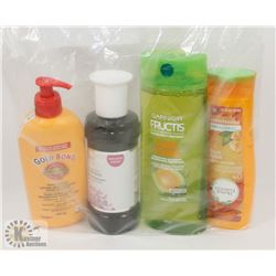 BAG OF ASSORTED BATH PRODUCTS