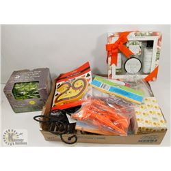 LOT OF MISC HOUSEHOLD ITEMS AND COLLECTIBLES INCL