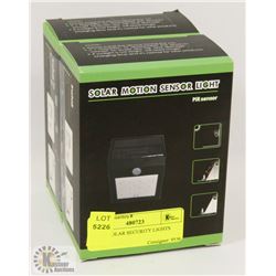 2-NEW SOLAR SECURITY LIGHTS