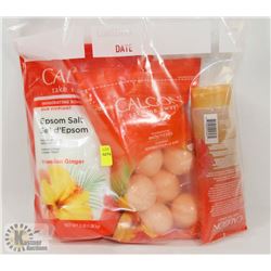 BAG OF CALGON BATH PRODUCTS