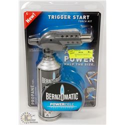 NEW BERNZOMATIC POWERCELL TORCH KIT.