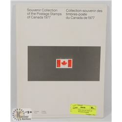 1977 SOUVENIR COLLECTION OF CANADA POSTAGE STAMPS