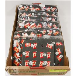 FLAT OF FLASHING CANADIAN FLAG PINS