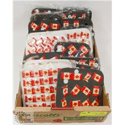 FLAT OF FLASHING CANADIAN FLAG PINS