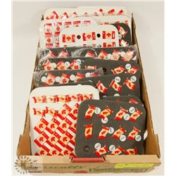 FLAT OF FLASHING CANADIAN FLAG PINS