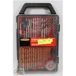 75 PIECE DRILL BIT SET