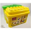 Image 1 : 2 MEGA BLOKS TUBS FILLED WITH OVER 360  PIECES.