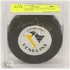Image 1 : SIGNED JAROMIR JAGR PENGUINS PUCK WITH COA