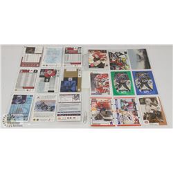 LOT OF TWO SHEETS OF PATRICK ROY HOCKEY CARDS