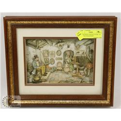 ANTON PIECK VINTAGE 3D ART "AT THE PHOTOGRAPHERS"