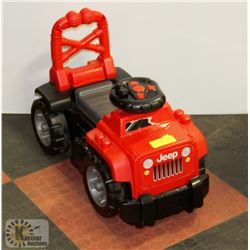 MEGA BLOCK RED JEEP