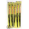 Image 1 : LOT OF 5 ALL SEASON ASST SIZE WIPER BLADES.