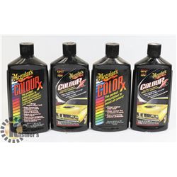 LOT OF 4 MEGUIARS COLOR X