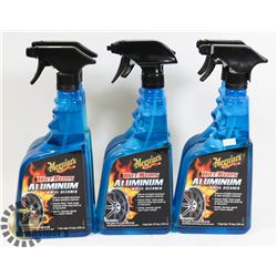 CASE OF 6 MEGUIARS HOT RIMS ALUMINUM WHEEL CLEANER
