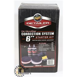 MEGUIARS DETAILER CORRECTION SYSTEM 6" STARTER