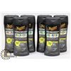 LOT OF 6 MEGUIARS ULTIMATE BLACK PLASTIC RESTORER
