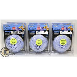 LOT OF 6 FLITZ EXTRA LARGE BUFF BALLS