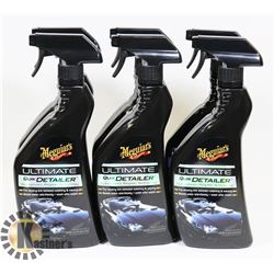 BOX OF 6 MEGUAIRS ULTIMATE QUIK DETAILER