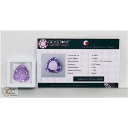 #6-GENUINE ALEXANDRITE GEMSTONE  19.5 CT