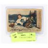 Image 1 : PARK HURST 1953-54 #1 LUMLEY HOCKEY CARD
