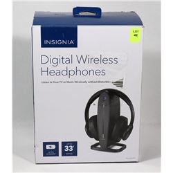 INSIGNIA DIGITAL WIRELESS TV HEADPHONES