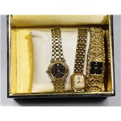 LOT OF WATCHES INCLUDING GUCCI AND SEIKO