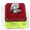 Image 1 : STERLING STAMPED RING SIZE 7.5